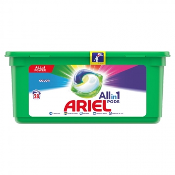 Ariel 3v1 Color gelové kapsle 28 ks