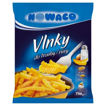 Nowaco Vlnky do trouby 750g mraž.