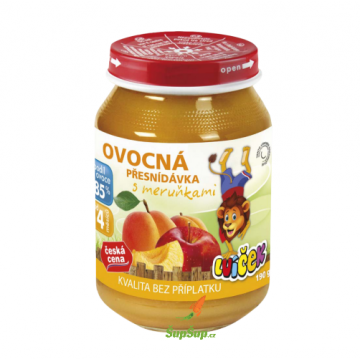 česká cena Ovocná přesnídávka s meruňkami 190g