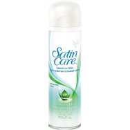 Gillette Satin Care Aloe Vera 200ml Gel na holení pro suchou a citlivou pokožku