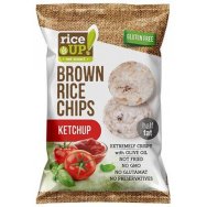 Rice Up celozrnné rýžové chipsy kečup 60g
