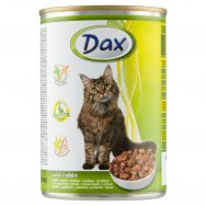 Dax konzerva pro kočky králičí 415g