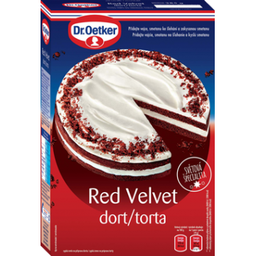 Dr. Oetker Red Velvet Dort 385g