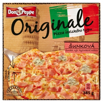 Don Peppe Originale Pizza šunková 385g