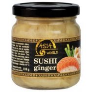 Asia World Nakládaný sushi zázvor 190G