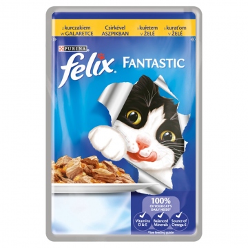 Felix Fantastic kapsička s kuřetem v želé 100g -