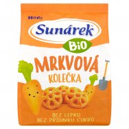 Sunárek Bio Křupky mrkvová kolečka 50g