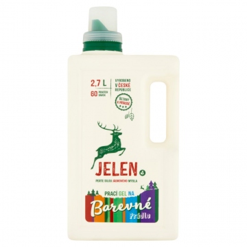 Jelen Prací gel na barevné prádlo (60 pracích dávek) 2,7l