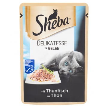 Sheba Delicato kapsička pro kočky Tuňák, 85 g ( Thunfisch)
