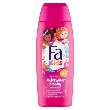 Fa Kids sprchový gel a šampón Sweet Berry 250ml