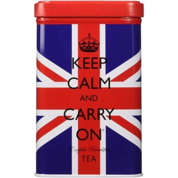 Union Jack English Breakfast Tea Tin 40 ks 125 g