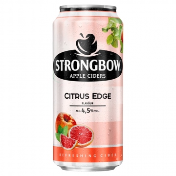 Strongbow Citrus Edge cider, plech 440ml