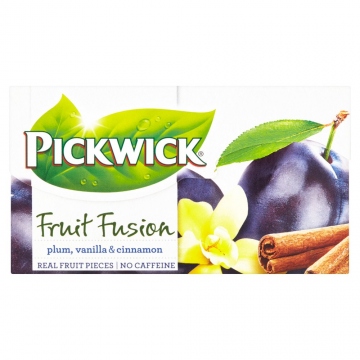 Pickwick Fruit Fusion Plum, Vanilla & Cinnamon 20 x 2g (40g)