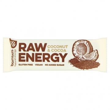 Bombus Raw Energy Coconut & cocoa 50g