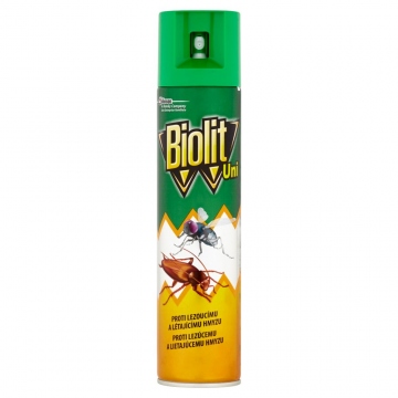 Biolit UNI sprej proti létajícímu a lezoucímu hmyzu 400 ml