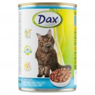 Dax konzerva pro kočky ryba 415g ( with fish)