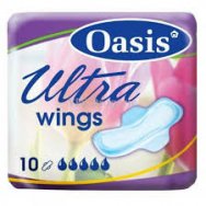 Oasis vložky ultra wings Plus Top Dry 9ks