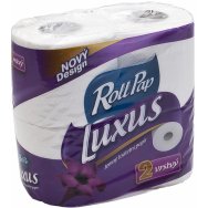 Roll Pap Luxus Papír toaletní 2 vrstvý 4ks