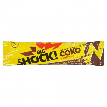 Big Shock tyčinka čokoládová s kofeinem 65g