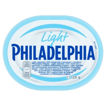 hiladelphia Light polotučný měkký sýr 125g