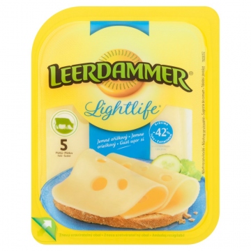 Leerdammer lightlife plátky sýr 100g