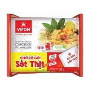 Vifon instantní rýžová polévka 80g s příchutí kuřecí + masový sáček