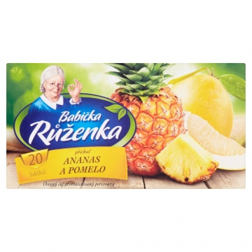 Babička Růženka čaj ananas a pomelo 20x2g´=40g