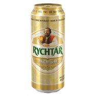 Rychtář Platan Premium ležák pivo 500ml plech