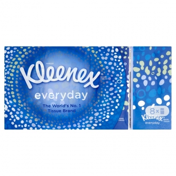 Kleenex papírové kapesničky everyday 8ks