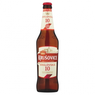 Krušovice 10 výčepní světlé sklo 500ml