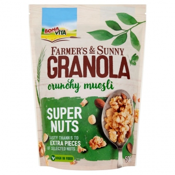 BonaVita granola super ořech 500g