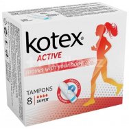 KOTEX Tampony Active Super 8ks