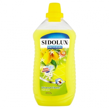 SIDOLUX UNIVERSAL SODA POWER FRESH LEMON UNIVERZÁLNÍ MYCÍ PROSTŘEDEK 1 L