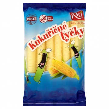 Rej Kukuřičné TYČKY bez soli 60g