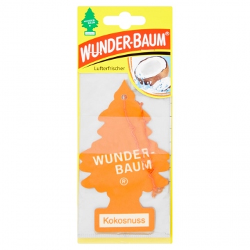 WUNDERBAUM Kokosnuss vonný stromeček 5g 1ks - Vůně do auta