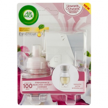 IR WICK Electric komplet Jemný satén a měsíční lilie 19 ml