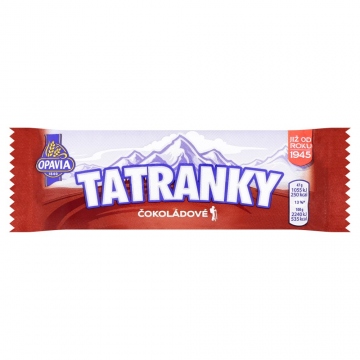 Opavia Tatranky oplatky čokoládové 47g