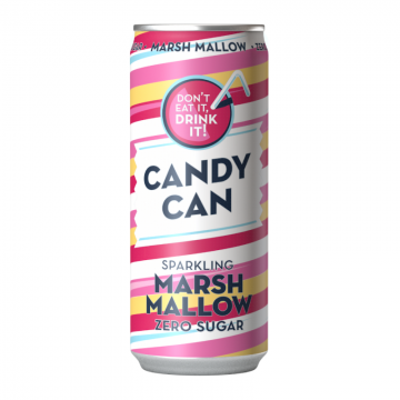 Candy Can Sparkling Marshmallow Drink Zero Sugar 500ml NL