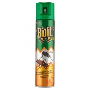 BIOLIT sprej proti létajícímu a lezoucímu hmyzu s pomerančovým květem 400 ml
