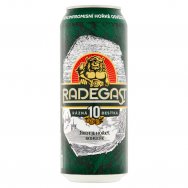 Radegast Rázná 10, světlý výčepní, plech 0,5l