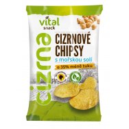 Vital Snack Cizrnové chipsy s mořskou solí 65g