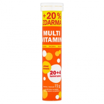 Vita šumivé tabletky multivitamín 76g