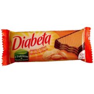 Diabeta oplatky polomáč arašídy 32g