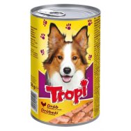 Tropi drůbeží v omáčce 1250 g konzerva pro psa