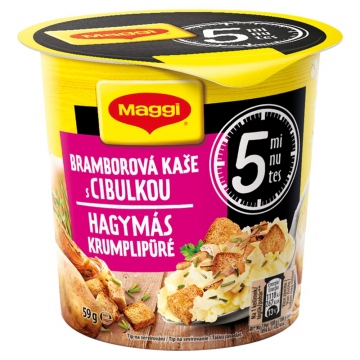 MAGGI 5MINCUP bramborová kaše s cibulkou 59g