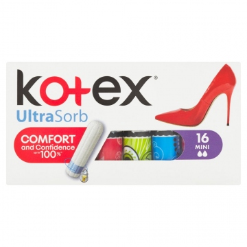 Kotex Ultra Sorb Mini tampony 16ks