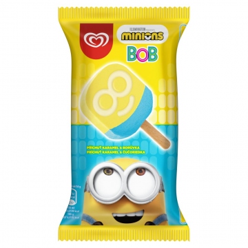 Algida Minions BOB zmrzlina karamel & borůvka 60ml