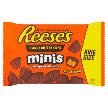 Reese's King Size Peanut Butter Cups Minis 70g (USA)