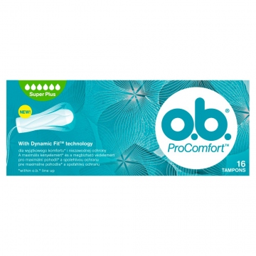 o.b. tampony ProComfort Super Plus 16 ks