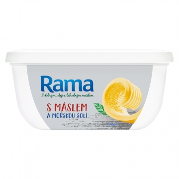 Rama s máslem a mořskou solí 400 g